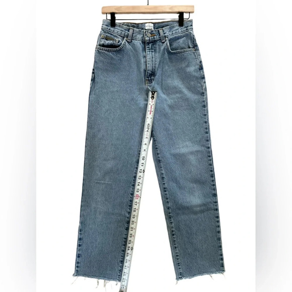 Women’s‎ Vintage Calvin Klein High Rise Light Double Stone Easy Fit Jean. Size 6 - Picture 5 of 9